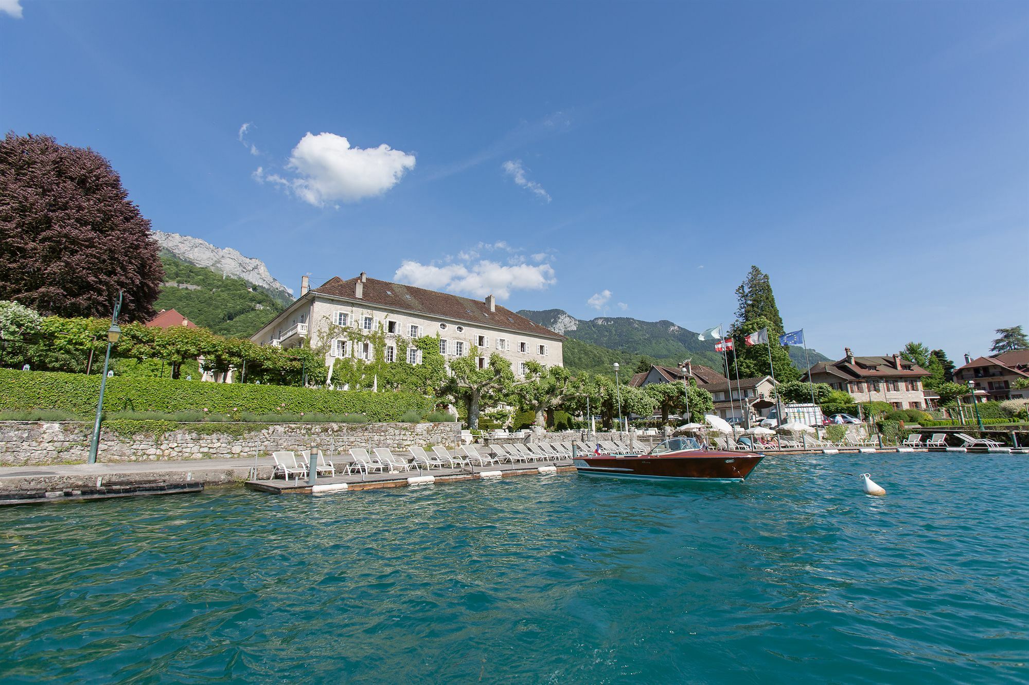 Abbaye De Talloires Exteriör bild